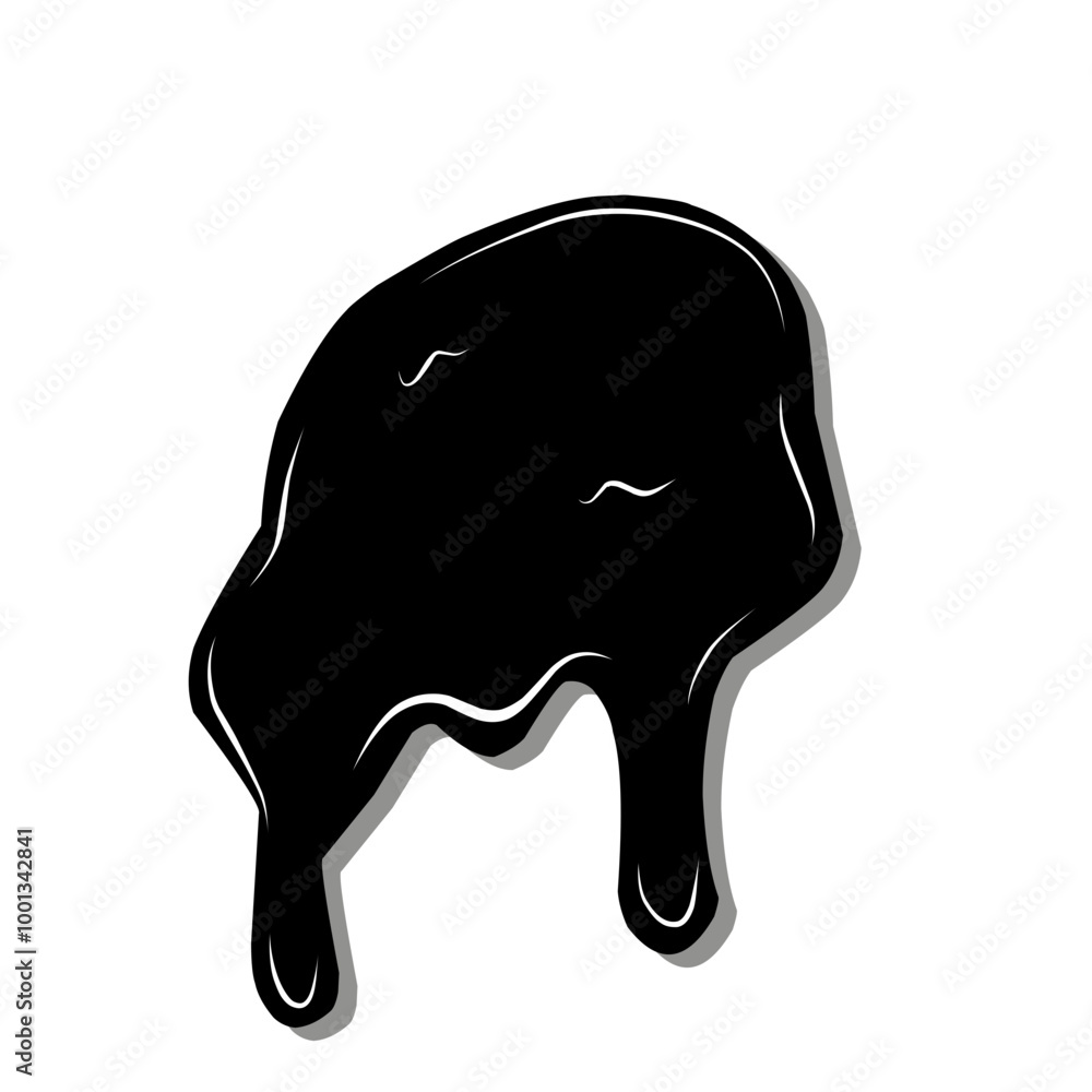 Black Liquid Drops Black Liquid Drops