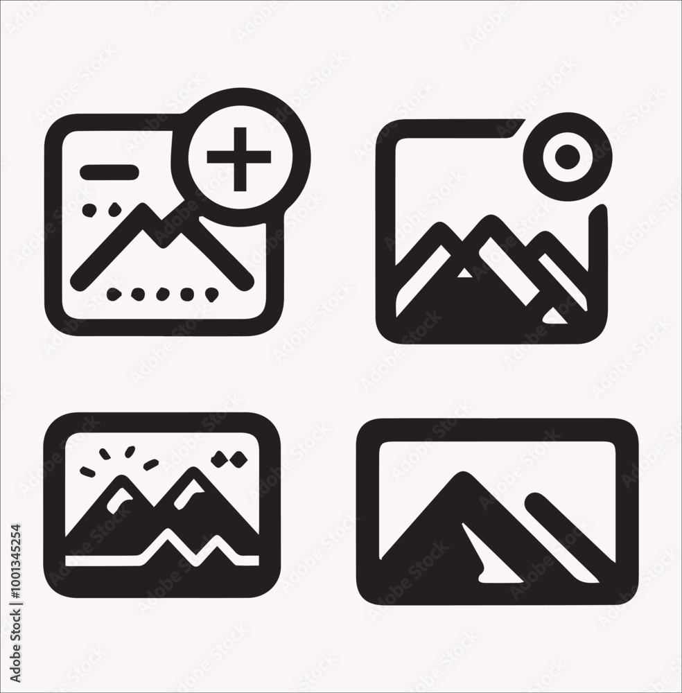 Add photo Image vector silhouette on a white background Add photo Image vector silhouette on a white background