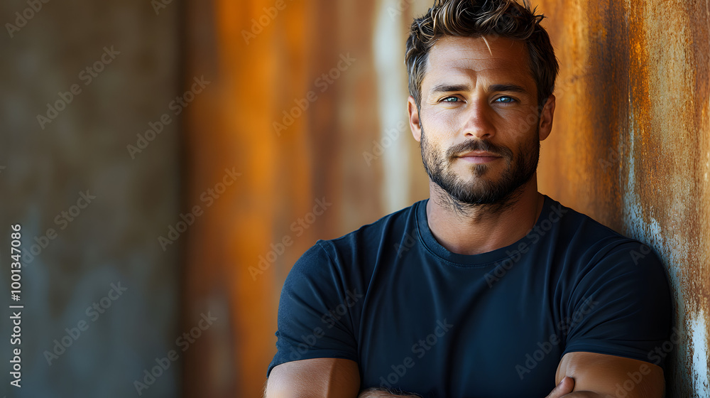 Photograph of an Attractive Man with Short Hair and a Beard
Photograph of an Attractive Man with Short Hair and a Beard