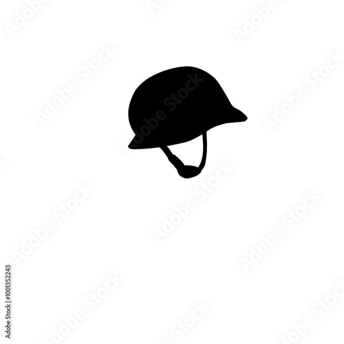 Military Helmet Silhouette