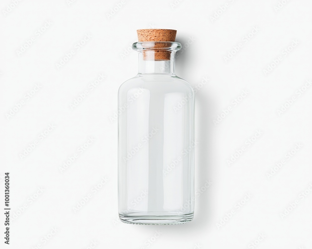 A bottle of clear glue on solid white background, single object A bottle of clear glue on solid white background, single object