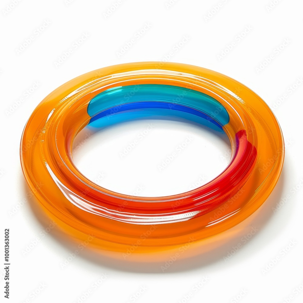 Photograph of a frisbee, for fun in the park, isolated on a white background Photograph of a frisbee, for fun in the park, isolated on a white background