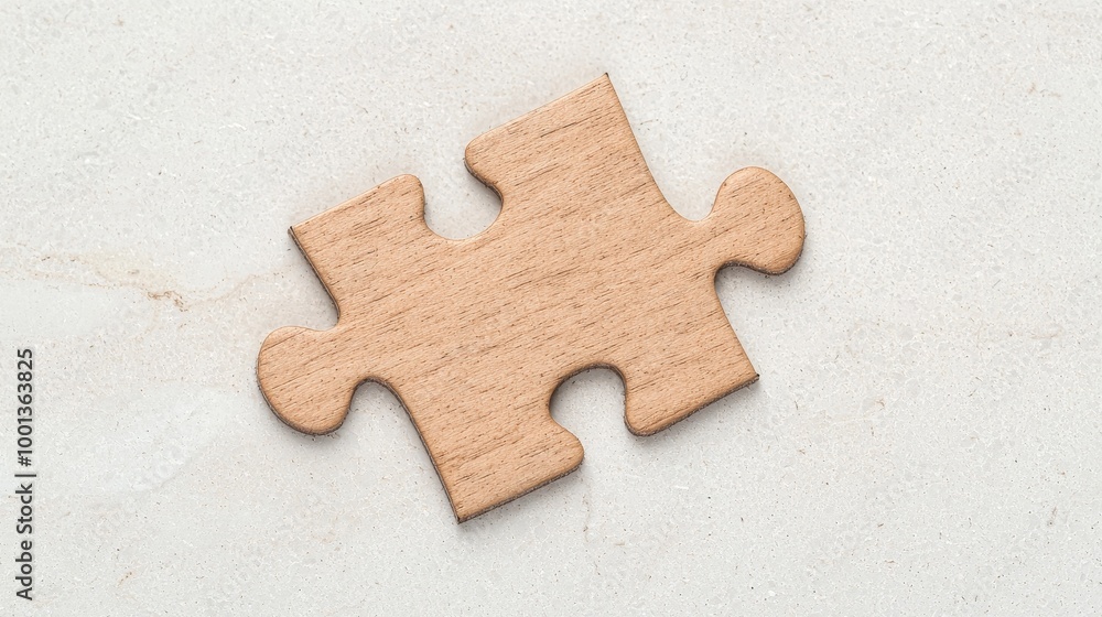 A jigsaw on solid white background, single object A jigsaw on solid white background, single object