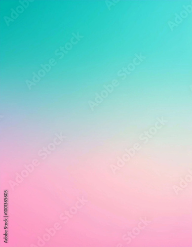 Abstract Teal and Pink Gradient Background