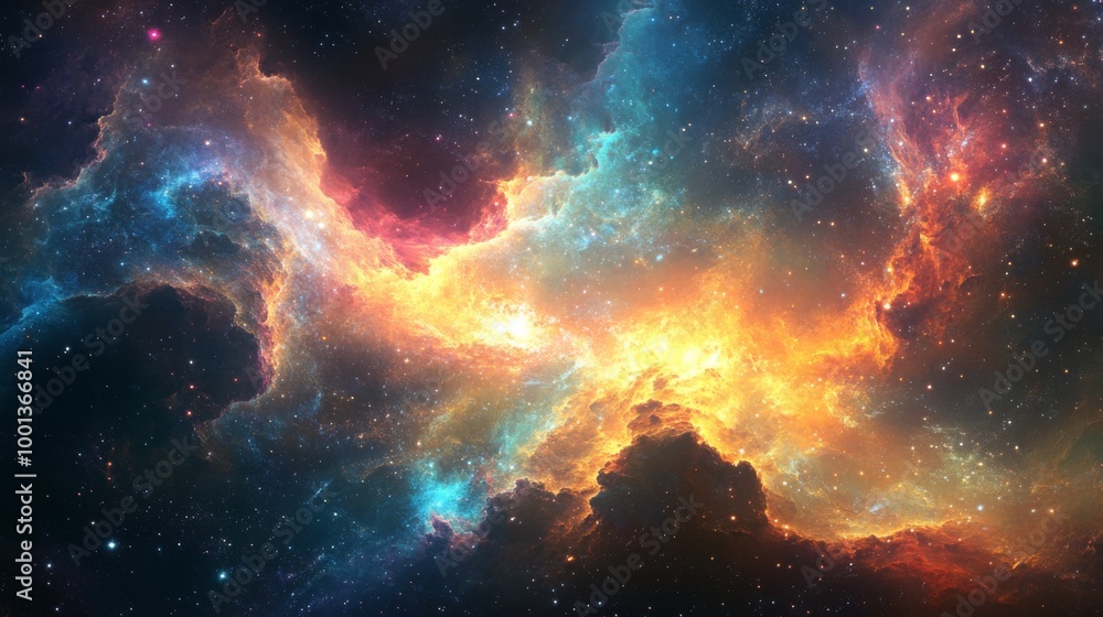 Spectacular Cosmic Nebula Embrace - keywords: cosmic Spectacular Cosmic Nebula Embrace - keywords: cosmic