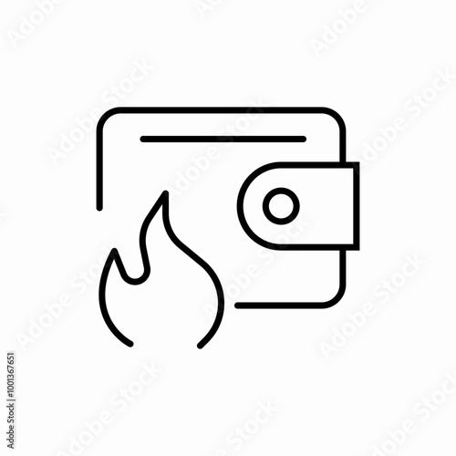 crypto wallets icon sign vector