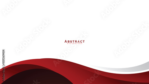 Abstract red vector background with stripes