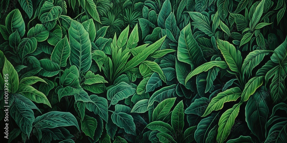 green leaves in the garden green leaves in the garden