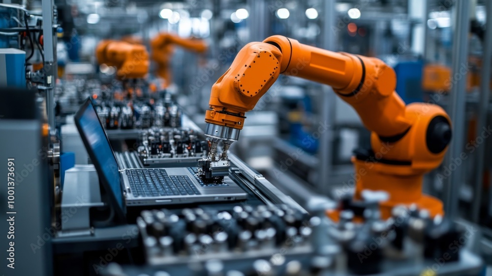 Robotic Arm in Industrial Automation Robotic Arm in Industrial Automation