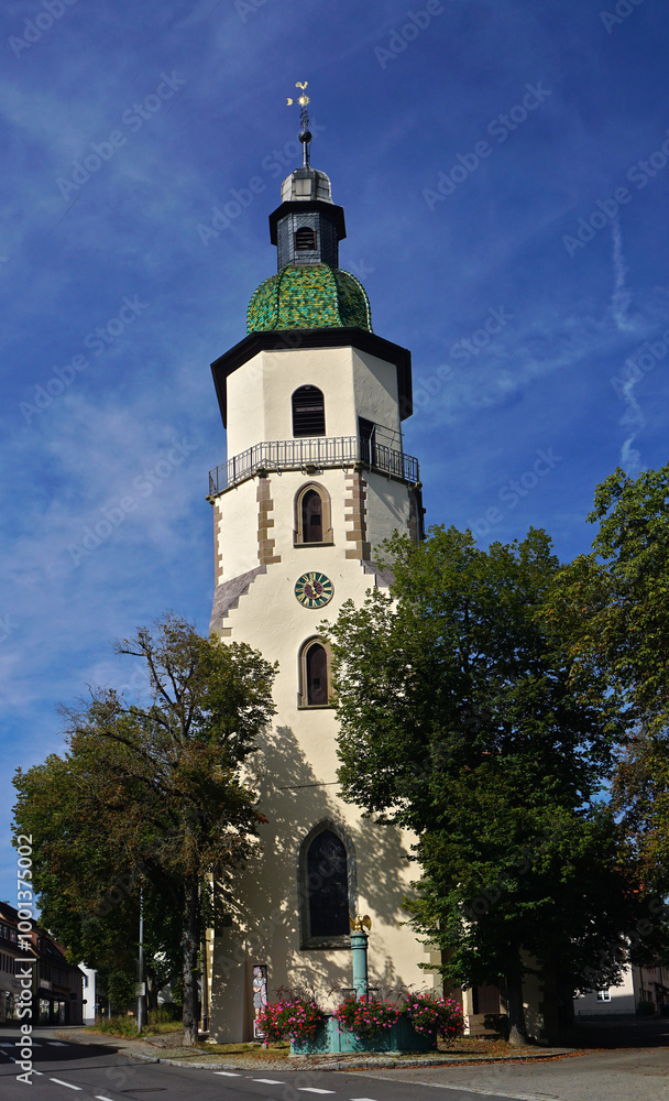 Evangelische Stadtkirche in Rosenfeld; Zollernalbkreis; Baden Württemberg; Deutschland Evangelische Stadtkirche in Rosenfeld; Zollernalbkreis; Baden Württemberg; Deutschland