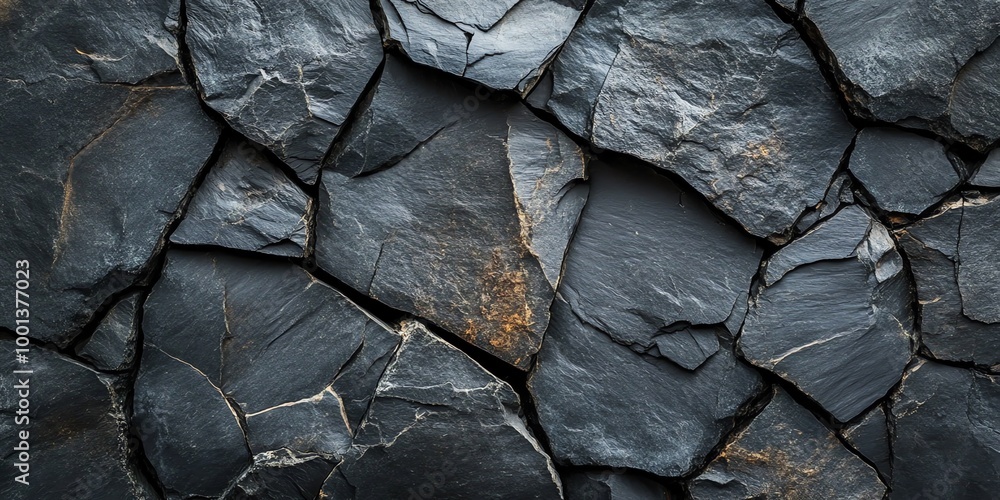 Dark grey textured rock wall. Dark grey textured rock wall.