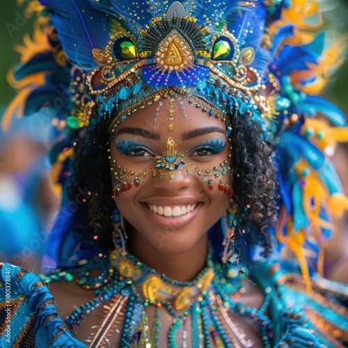 Colorful Carnaval Celebration in Brazil: A Festive Mood with Brazilian Rhythm, Dance, and Music - A Popular Travel Destination for Party Lovers!