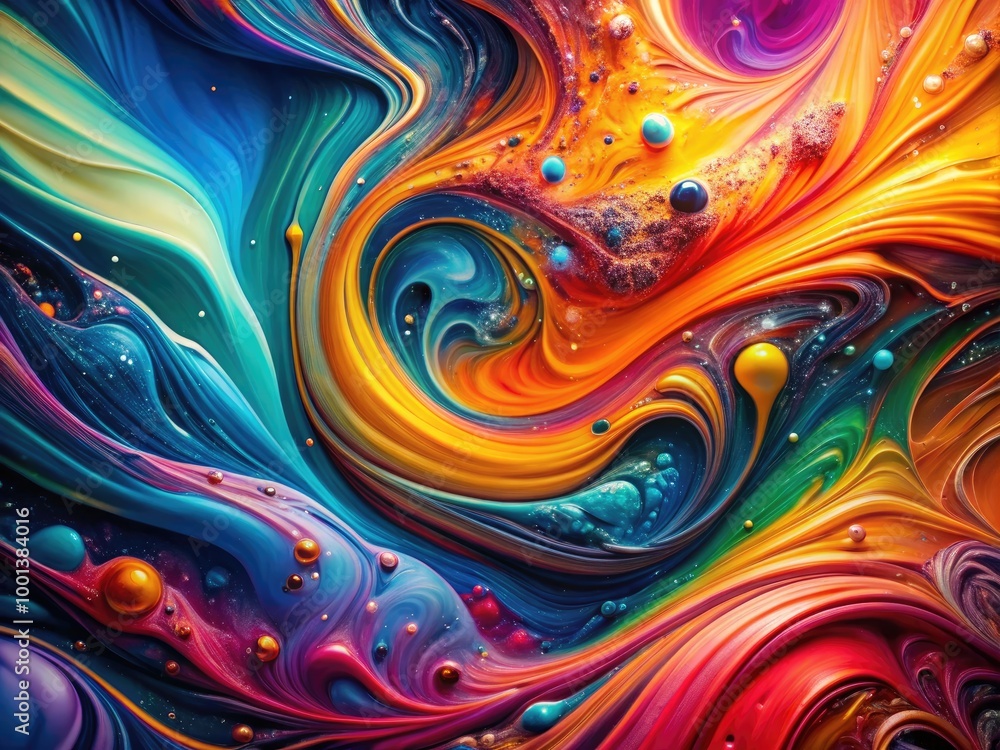 Abstract artistic background with vibrant colors and fluid shapes for creative design projects Abstract artistic background with vibrant colors and fluid shapes for creative design projects