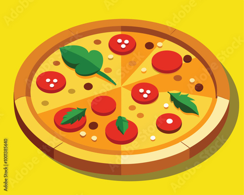 pizza illustration