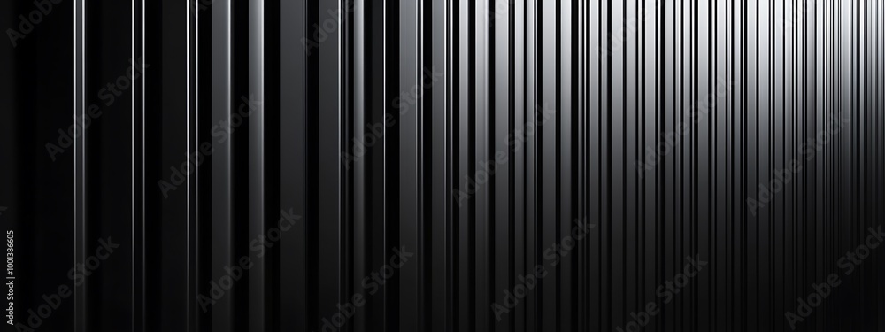 Metallic black texture. Steel sheet roof background. Iron corrugated background. Metallic black texture. Steel sheet roof background. Iron corrugated background.