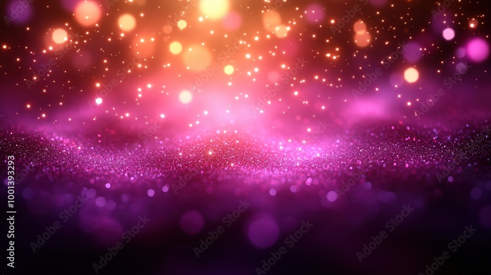 Sparkling Background with Shimmering Lights and a Glittery Texture Sparkling Background with Shimmering Lights and a Glittery Texture