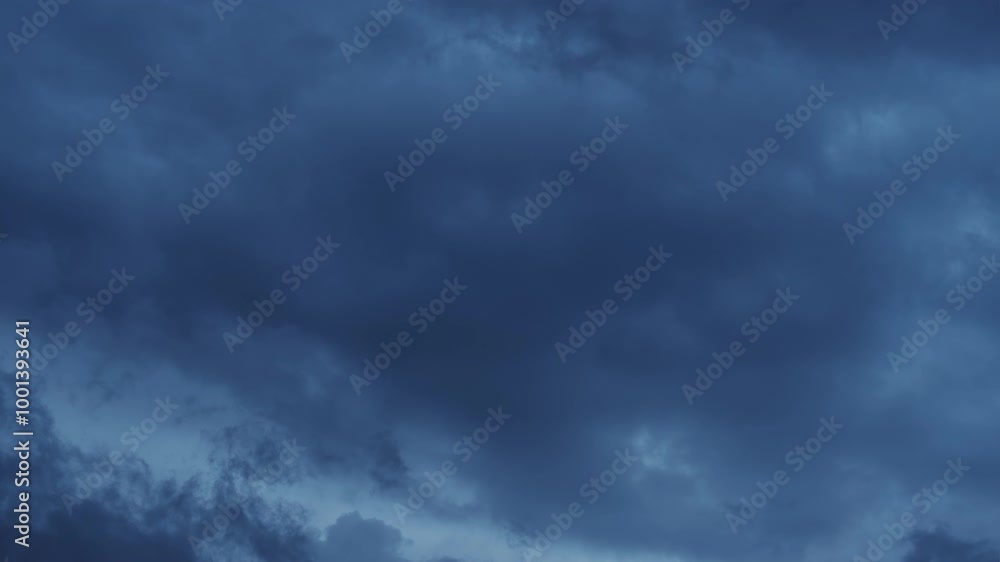 Dramatic dark storm clouds are moving fast, timelpase 4k Dramatic dark storm clouds are moving fast, timelpase 4k