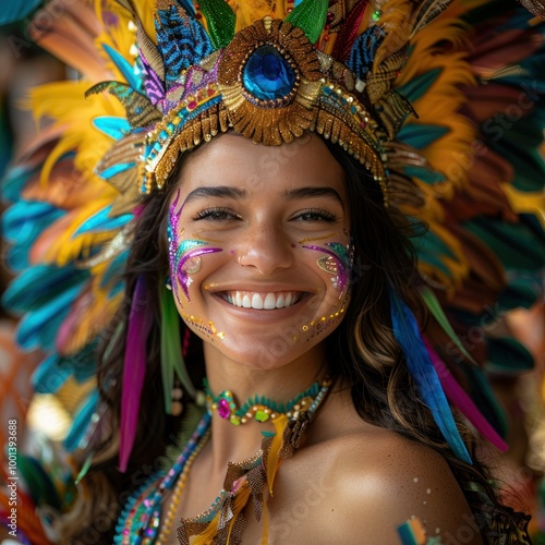 Carnaval Fever in Brazil: Colorful Festive Elements, Rhythmic Dance, and Music - The Ultimate Travel Destination