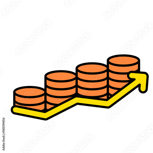 Money Inflation icon, Bussines Development