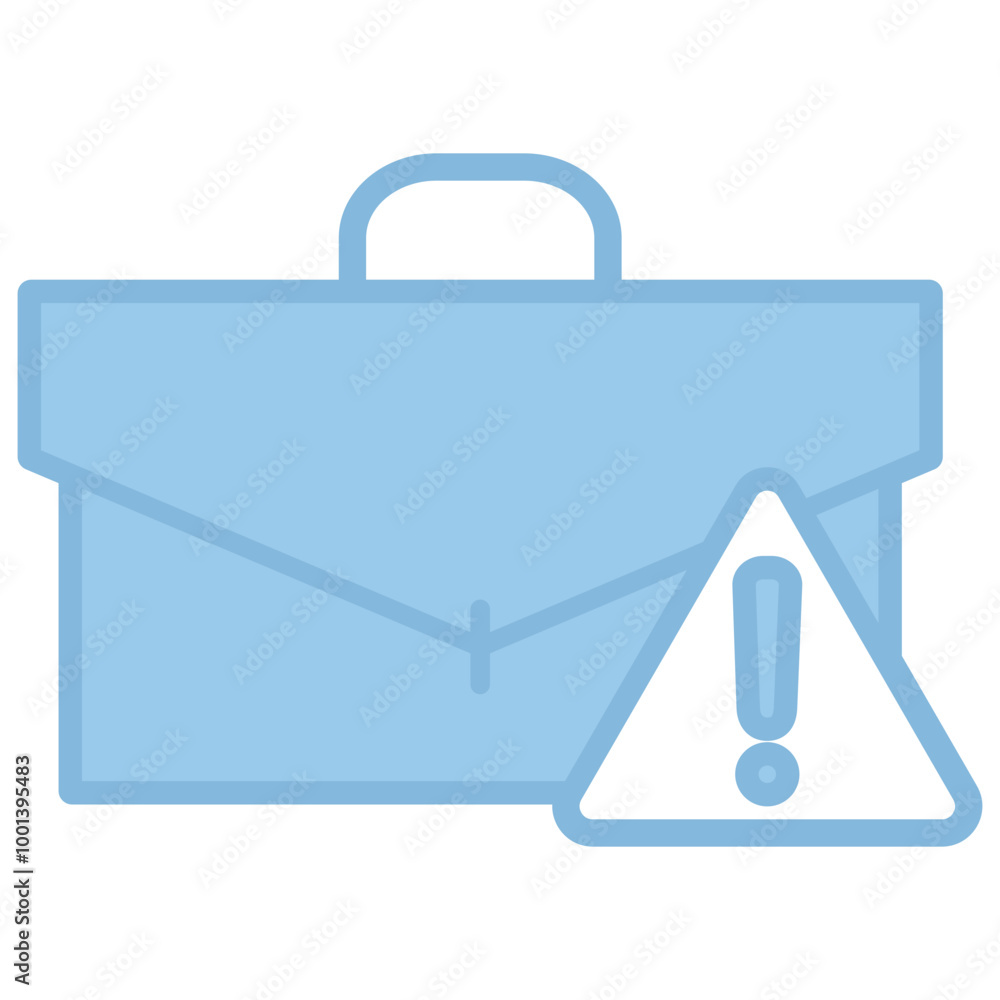Business risk icon with line color style Business risk icon with line color style