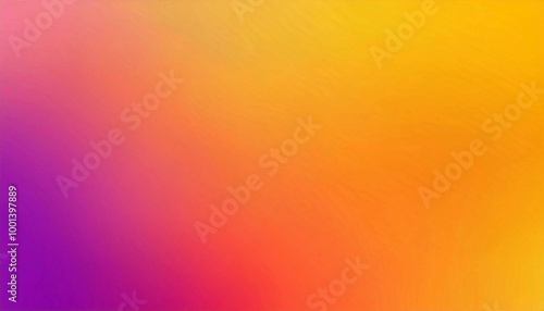 Abstract Gradient Background - Purple, Orange, Yellow