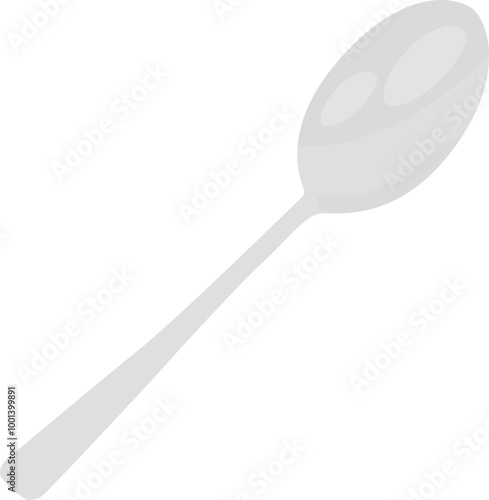Iron spoon kitchenware