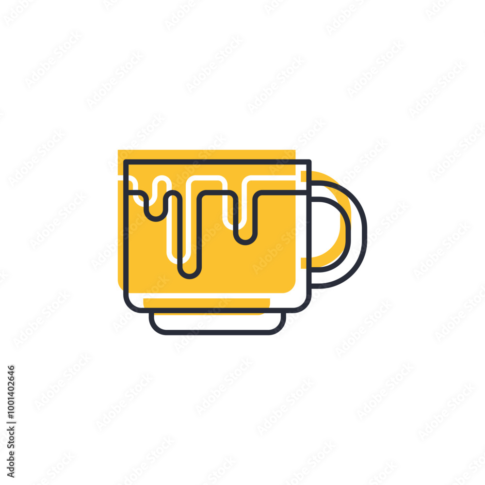 hot chocolate icon vector illustration. hot chocolate symbol isolated on white background hot chocolate icon vector illustration. hot chocolate symbol isolated on white background