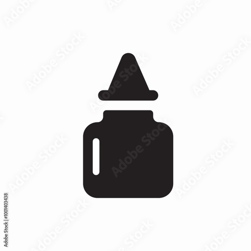 glue clause icon sign vector