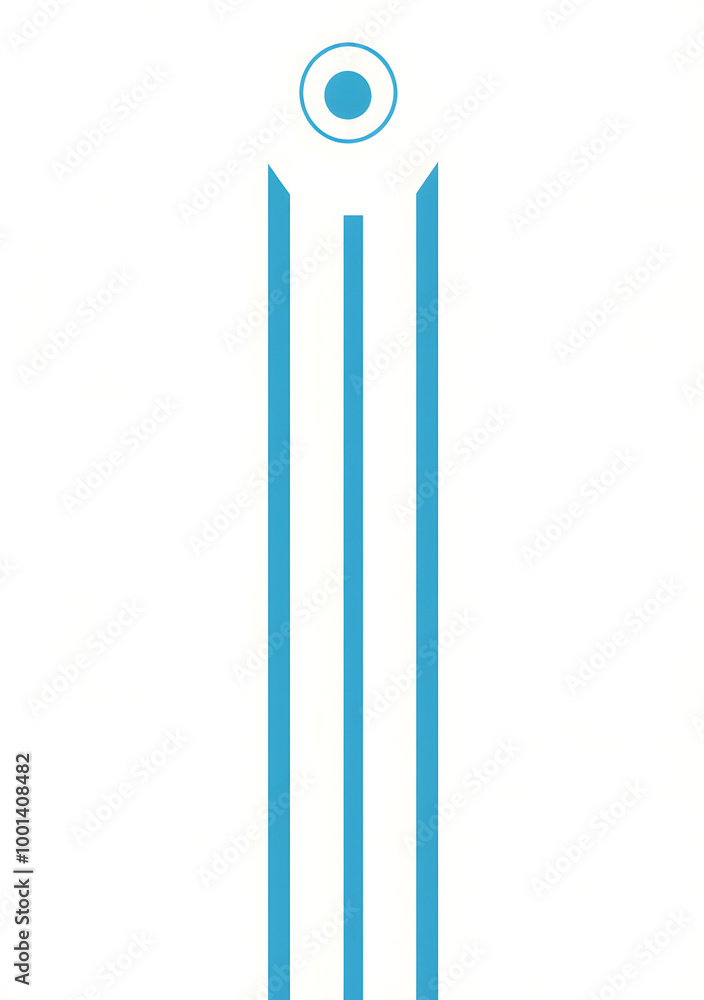 Minimalist Geometric Abstract Art with Lines and Circles Minimalist Geometric Abstract Art with Lines and Circles