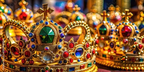 Wallpaper Mural Beautiful and Intricate Christ Crowns Displayed for Religious Celebrations and Symbolic Significance Torontodigital.ca