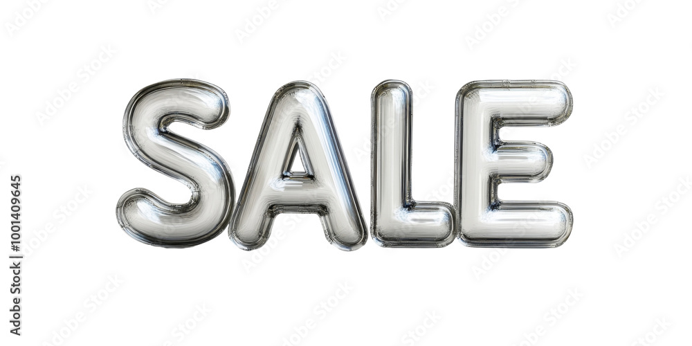 Metallic Sale Sign: Discounts and Offers Metallic Sale Sign: Discounts and Offers