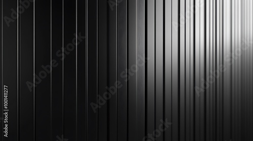  Metallic black texture. Steel sheet roof background. Iron corrugated background. 