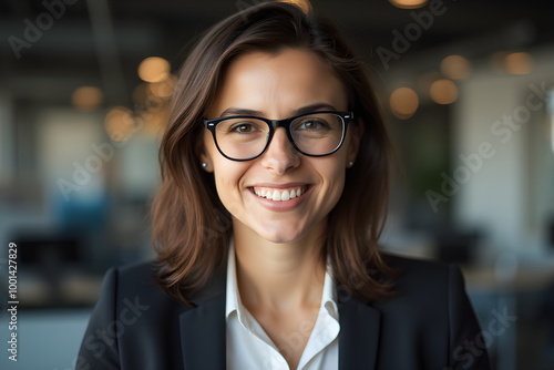 portrait of a young business woman