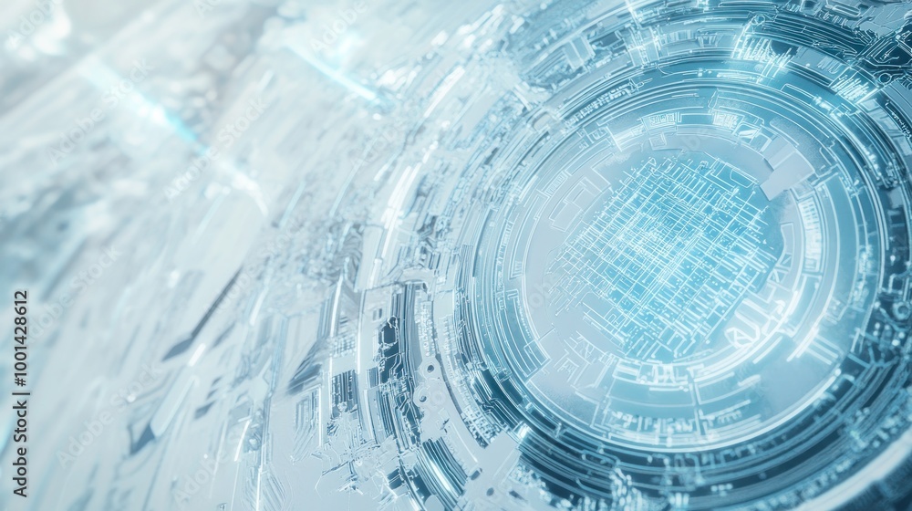 Obraz premium Abstract Technology Background