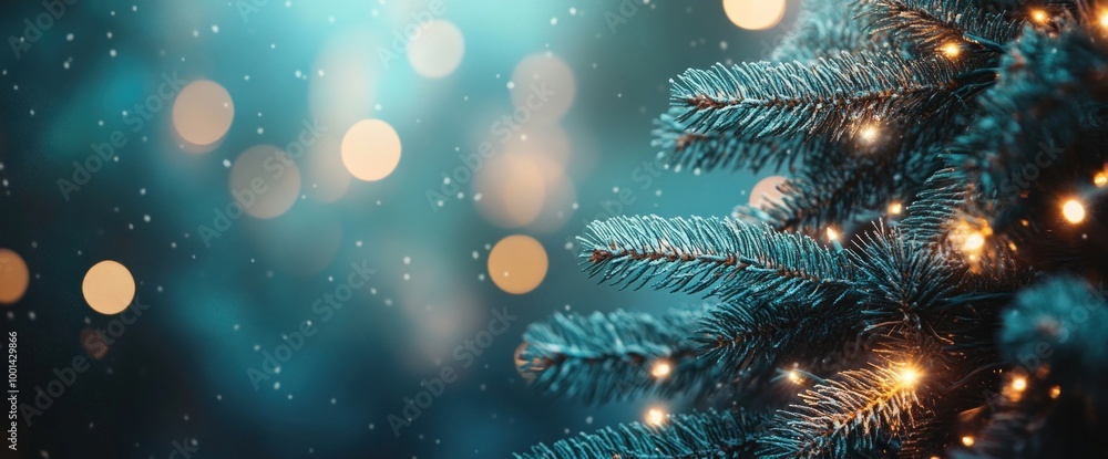 Frosted Pine Branch with Lights Frosted Pine Branch with Lights
