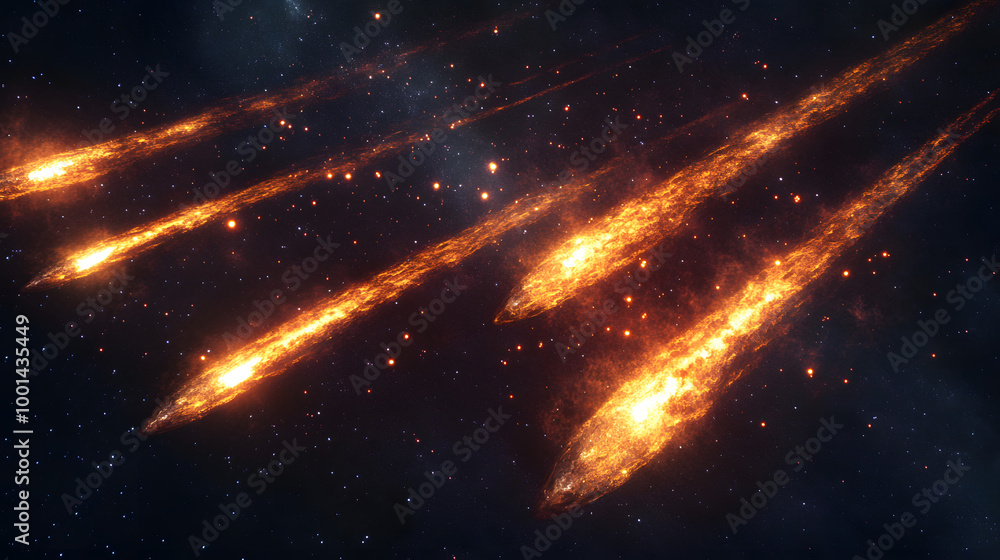 Blazing Meteorites Blazing Meteorites