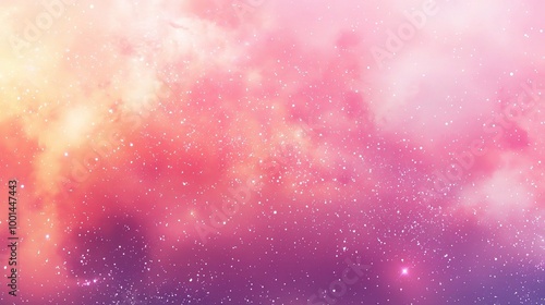 Abstract Cosmic Background in Soft Pastel Colors