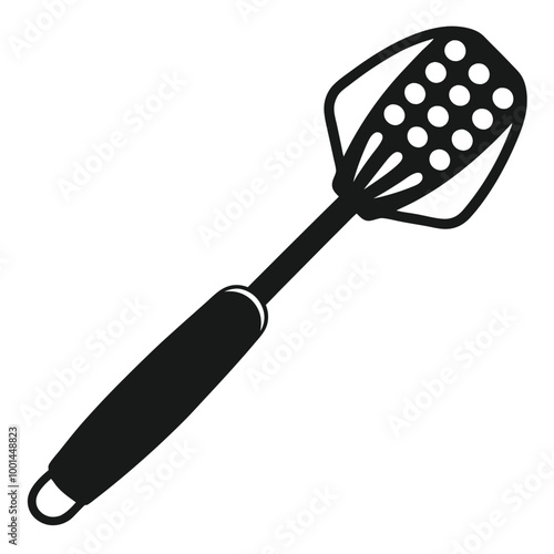 Potato Masher vector line art style