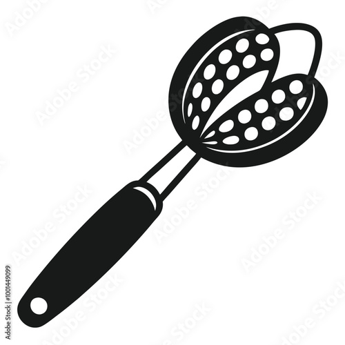 Potato Masher vector line art style