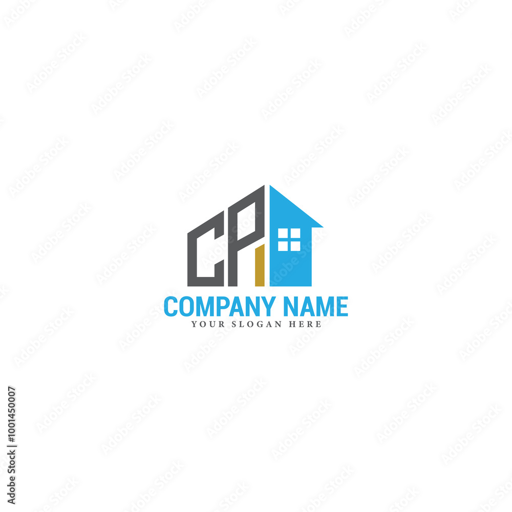 Fototapeta premium Construction and Real Estate Logo Design