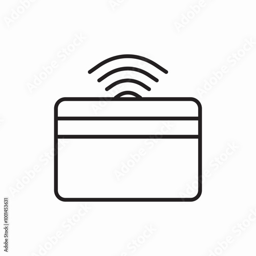 debit and credit card icon sign vector