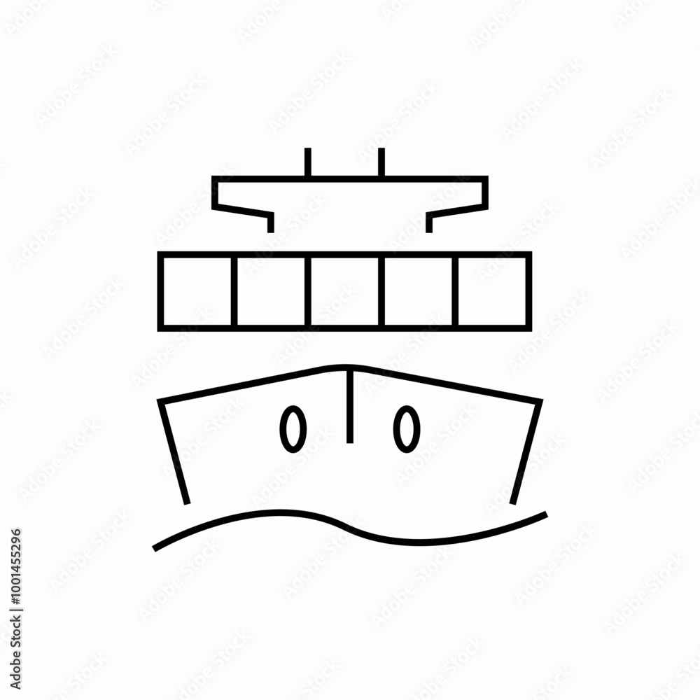 ship transport icon sign vector ship transport icon sign vector