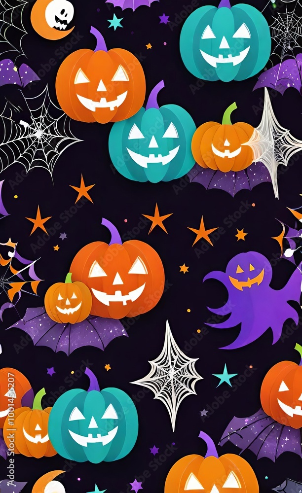 halloween seamless background halloween seamless background