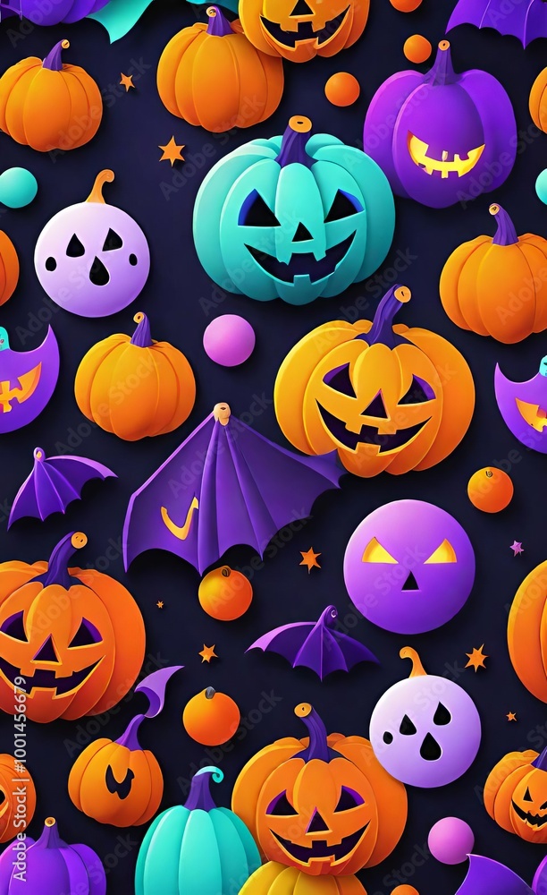 halloween seamless background halloween seamless background