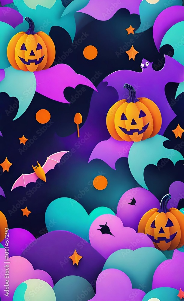 halloween seamless background halloween seamless background