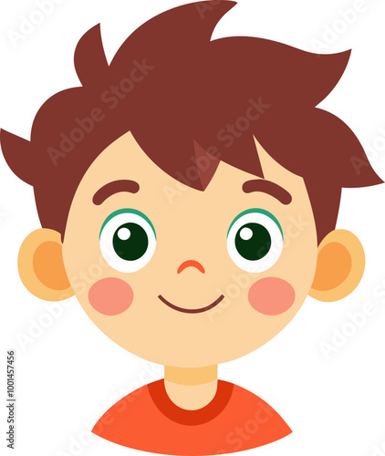 toon character head clip art