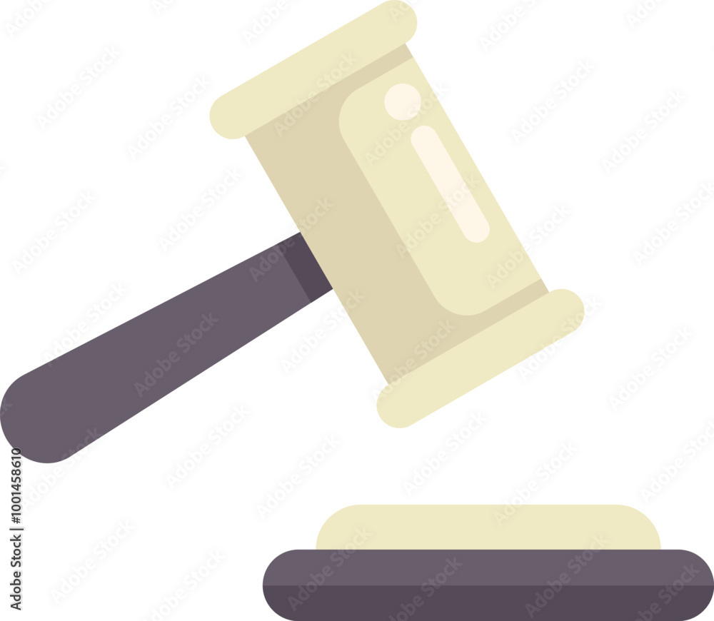 This illustration features a judge's gavel striking a sound block, symbolizing a decision being made in a legal case This illustration features a judge's gavel striking a sound block, symbolizing a decision being made in a legal case