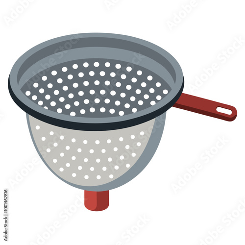 Sieve vector illustration isolated on a white background