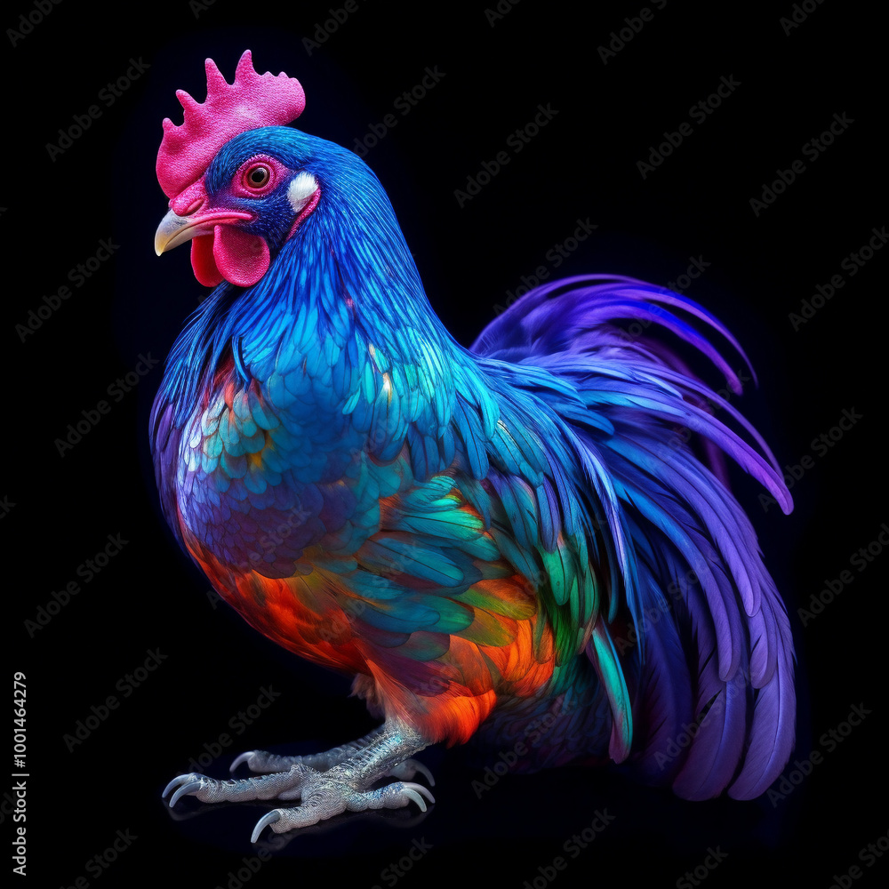 Gift a friend a multicolor chicken spectral with a delightful Colorful Wildlife Gift a friend a multicolor chicken spectral with a delightful Colorful Wildlife