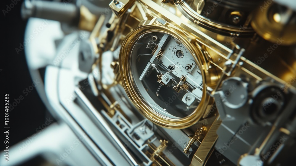 a spacecraft probe's intricate instruments and sensors, showcasing its advanced technology a spacecraft probe's intricate instruments and sensors, showcasing its advanced technology